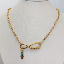 Colar Amor Infinito Filhos - Semijoia