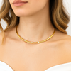 Aro Ponto de Luz dourado – Semijoia