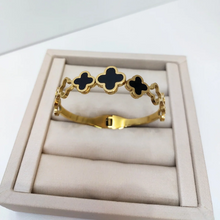 Bracelete Trevos – Aço Inoxidável