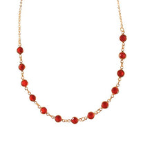 Choker Ruby - Folheado