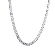 Colar Grumet Fino - Alumínio Prata